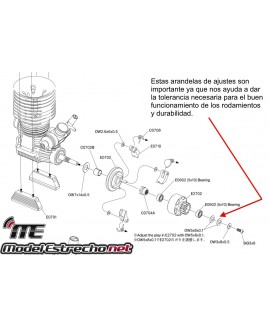 ULTIMATE ARANDELAS DE AJUSTE CAMPANA 0.1 - 0.2 - 0.3 mm Ref: UR1123