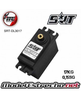 SERVO SRT DL3017 LV DIGITAL CAJA DE PLASTICO 17Kg./0.15 Seg.. Ref: SRT-DL3017