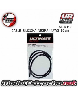 CABLE SILICONA NEGRO 14AWG ( 50cm )