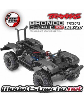 TRAXXAS GUADABARROS TRX4 DELANTERO Y TRASEROS MAS SOPORTE BATERIA   Ref: TRX8072