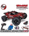TRAXXAS RUSTLER 4X4 1/10 SCALE 4WD STADIUM TRUCK WITH BATTERY AND CHARGER