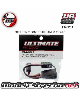 CABLE Y CONECTOR FUTABA ( 15 cm ) Ref: UR46211