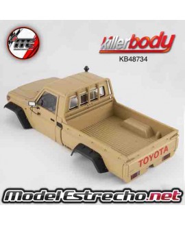 KILLERBODY TOYOTA LAND CRUISER 70 BAUSATZ MILITARY SAND LACKIERT TRX-4 Ref: KB48734