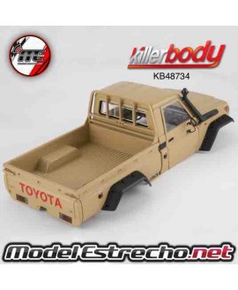 KILLERBODY TOYOTA LAND CRUISER 70 BAUSATZ MILITARY SAND LACKIERT TRX-4 Ref: KB48734