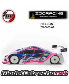 copy of ZOORACING DOGSBOLLOX 1/10 TOURING CAR CLEAR 190mm