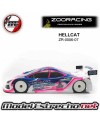 ZOORACING HELLCAT 1/10 TOURING CAR CLEAR 190mm Ref: ZR-0006-07
