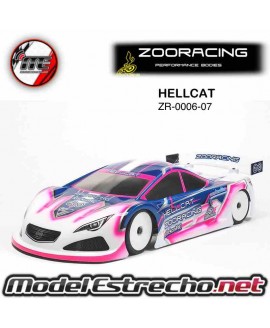 copy of ZOORACING DOGSBOLLOX 1/10 TOURING CAR CLEAR 190mm