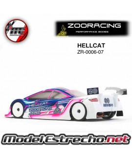 copy of ZOORACING DOGSBOLLOX 1/10 TOURING CAR CLEAR 190mm