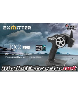 EMISORA EXMITTER EX2 2 CANALES 2.4 Ghz