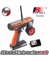 EMISORA FLY SKY FS-GT3C 2.4 Ghz  CON RECEPTOR FS-GR3E Ref: FS-GT3C