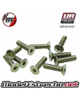 TORNILLOS M3X10MM AVELLANADO Ref: UR161310