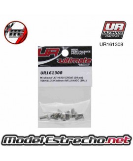 TORNILLOS M3X8MM AVELLANADO Ref: UR161308