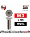 TORNILLOS M3X6MM AVELLANADO Ref: UR161306