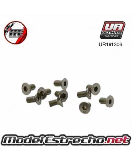 TORNILLOS M3X6MM AVELLANADO Ref: UR161306