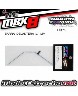 BARRA ESTABILIZADORA DELANTERA 2.6 MUGEN MBX 7/8 Ref: E0175