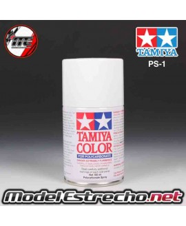 PS-1 SPRAY BLANCO 100ML TAMIYA LEXAN POLICARBONATO Ref: PS-1