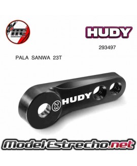 HUDY BRAZO SERVO DIRECCION ALUMINIO 23T SANWA Ref: 293497