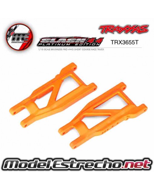 TRAXXAS SUSPENSION ARMS, BLACK, FRONT REAR LEFT & RIGHT