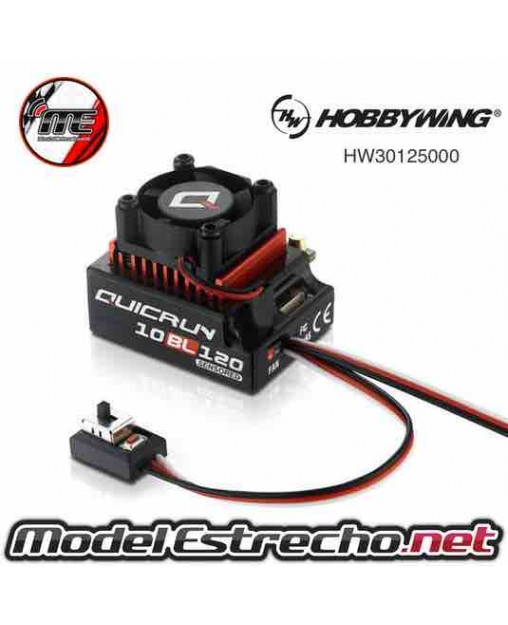 HOBBYWING QUICRUN 10BL 120A SENSORED ESC  Ref: HW30125000
