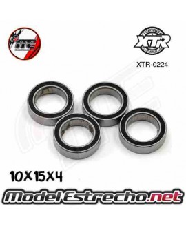 RODAMIENTO 10x15x4mm  4pcs  Ref: XTR-0224