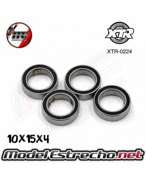 RODAMIENTO 10x15x4mm  4pcs  Ref: XTR-0224