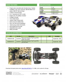 ELEMENT RC ENDURO 24 SENDERO TRAIL TRUCK RTR