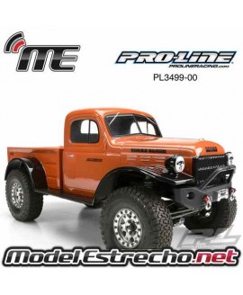 PROLINE 1946 DODGE POWER WAGON CLEAR BODY CRAWLER 313mm WHEEL BASE Ref: PL3499-00