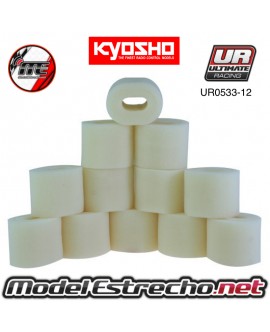ESPUMAS FILTRO SIN ACEITAR INT/EXT KYOSHO MP9 ( 6U.)
