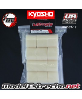 ESPUMAS FILTRO SIN ACEITAR INT/EXT KYOSHO MP9 ( 12U.). Ref: UR0533-12